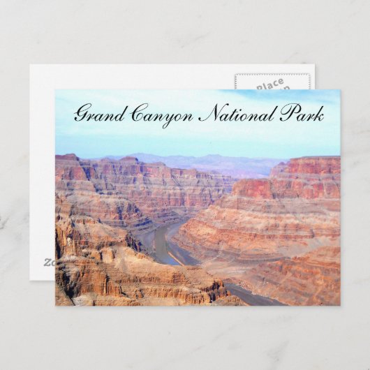 グランドキャニオンナショナルパークウエストリム ポストカード (正面/裏面)
