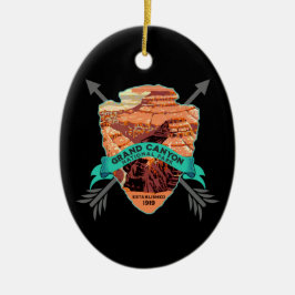グランドキャニオンナショナルパークコレクターホリデー セラミックオーナメント