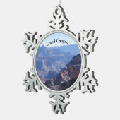 グランドキャニオンナショナルパークサウスリム スノーフレークピューターオーナメント (右)