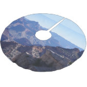 グランドキャニオンナショナルパークサウスリム ブラッシュドポリエステルツリースカート (アングル)