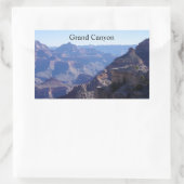グランドキャニオンナショナルパークサウスリム 長方形シール (バッグ)