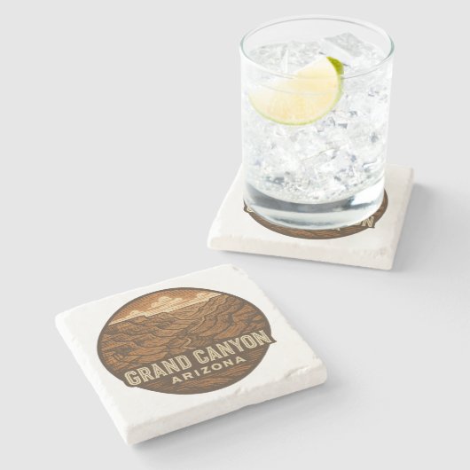 グランドキャニオンナショナルパークストーンコースター ストーンコースター (横)