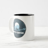 グランドキャニオンナショナルパークディアー ツートーンマグカップ (正面左)