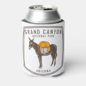 グランドキャニオンナショナルパークドンキー 缶クーラー (缶裏面)