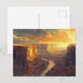 グランドキャニオンナショナルパークホリデイヴィンテージ シーズンポストカード (正面/裏面)