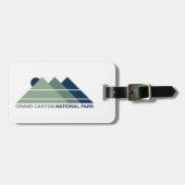 グランドキャニオンナショナルパークマウンテンサン ラゲッジタグ (正面横)