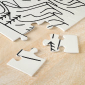 グランドキャニオンナショナルパークラインアート ジグソーパズル (側面)