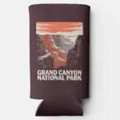 グランドキャニオンナショナルパークランドスケープ スリム缶クーラー (裏面)