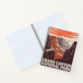 グランドキャニオンナショナルパークランドスケープ ノートブック (内部)