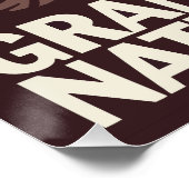 グランドキャニオンナショナルパークランドスケープ ポスター (コーナー)