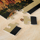 グランドキャニオンナショナルパークヴィンテージトラベル ジグソーパズル (側面)