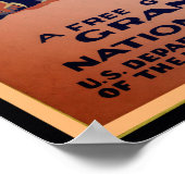 グランドキャニオンナショナルパークヴィンテージ ポスター (角)