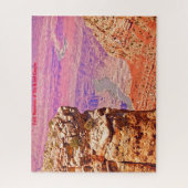 グランドキャニオンネバダ。クリスマスグリーティングジグソープズ ジグソーパズル (縦)