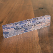 グランドキャニオンネームプレート デスクネームプレート (側面)