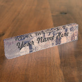 グランドキャニオンネームプレート デスクネームプレート (側面)