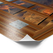 グランドキャニオンフェイクフェイクウィンドウビューUSA フォトプリント (角)