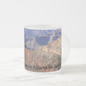 グランドキャニオンフロステッドマグ フロストグラスマグカップ (正面右)