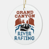 グランドキャニオンリバーラフティングコロラドリバー セラミックオーナメント (左)