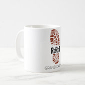 グランドキャニオンリム2リム2リム2リム コーヒーマグカップ (正面左)