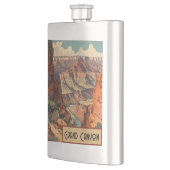 グランドキャニオンレトロトラベルデザイン フラスク (左)