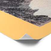 グランドキャニオンヴィンテージ旅行スタイル ポスター (角)