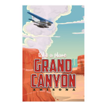 グランドキャニオンヴィンテージ旅行ポスター