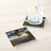 グランドキャニオン上の日没 ガラスコースター (アングル)