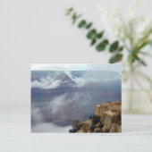 グランドキャニオン冬の雲 ポストカード (スタンド正面)