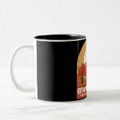 グランドキャニオン国立公園お土産アリゾナロード ツートーンマグカップ (左)