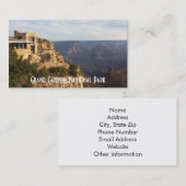 グランドキャニオン国立公園お土産 名刺 (正面/裏面)