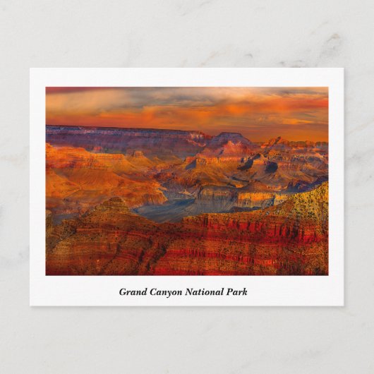 グランドキャニオン国立公園はがき ポストカード (正面)