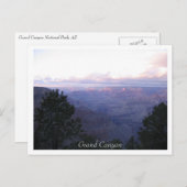 グランドキャニオン国立公園はがき ポストカード (正面/裏面)