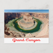 グランドキャニオン国立公園アリゾナのはがき ポストカード (正面)