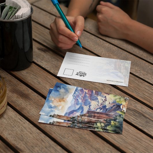 グランドキャニオン国立公園アリゾナのはがき 招待状