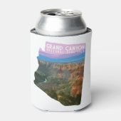 グランドキャニオン国立公園アリゾナの地図グランドキャニョ 缶クーラー (缶正面)