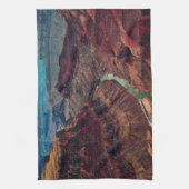 グランドキャニオン国立公園アリゾナ州，コロラド川 キッチンタオル (縦)