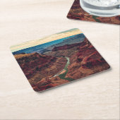 グランドキャニオン国立公園アリゾナ州，コロラド川 スクエアペーパーコースター (アングル)