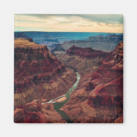 グランドキャニオン国立公園アリゾナ州，コロラド川 マグネット (正面)