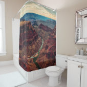グランドキャニオン国立公園アリゾナ，コロラドリバー シャワーカーテン (インサイチュ)