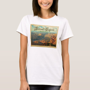 グランドキャニオン国立公園ビンテージトラベル Tシャツ