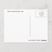 グランドキャニオン国立公園冬はがき ポストカード (裏面)