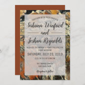 グランドキャニオン国立公園水結婚彩画 招待状 (正面/裏面)