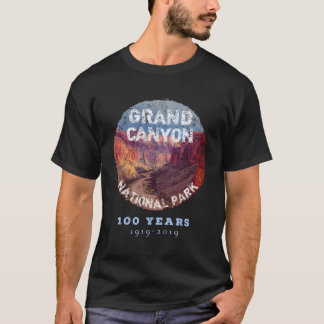 グランドキャニオン国立公園100年19192019向け Tシャツ