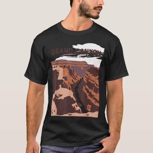 グランドキャニオン国立公園 アリゾナ ヴィンテージ Tシャツ (正面)