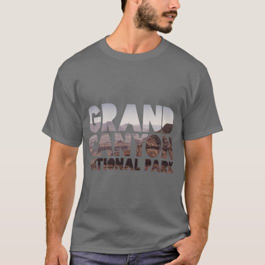 グランドキャニオン国立公園 オーバーサイズ 2 Tシャツ (正面)