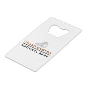 グランドキャニオン国立公園 クレジットカード栓抜き (裏面アングル)