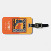 グランドキャニオン国立公園 |コンドル ラゲッジタグ (正面横)