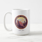 グランドキャニオン国立公園 コーヒーマグカップ (左)