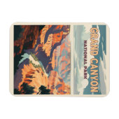 グランドキャニオン国立公園 – ナチュラル疑問に思 マグネット (横)