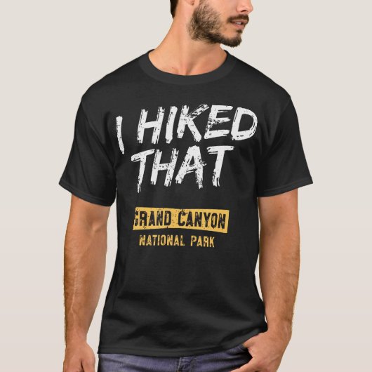 グランドキャニオン国立公園 ハイキング Tシャツ (正面)